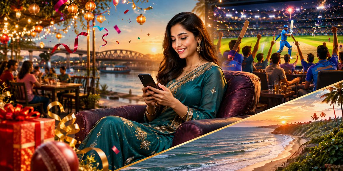 ময়মনসিংহের চা বাগানের পটভূমিতে ক্রিকেট বেটিং দৃশ্য